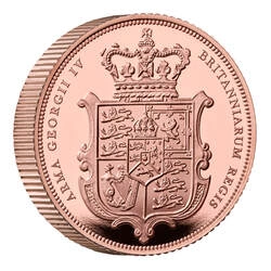 Piedfort Sovereign 2025 Gold Proof Coin £2 coin Piedfort Sovereign 2025 Gold Proof Coin